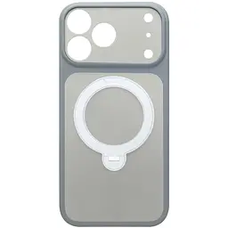 Чохол Ummi Full Camera with MagSafe HQ Ring для Apple iPhone 17 Pro (6.3") Grey