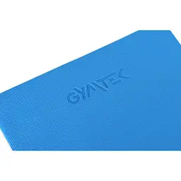 Килимок (мат) для фітнесу та йоги Gymtek 0,4см синій - мініатюра 3