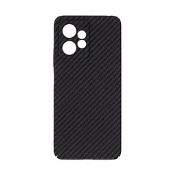Карбоновый чехол для Xiaomi Redmi Note 12 4G, LikeCarbon, черный, панель, защитный чехол-накладка, ультратонкий и легкий, противоударный, обеспечивает защиту от ударов, падений и царапин, ArmorStandart (ARM71947)