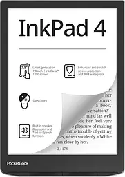 Електронна книга Pocketbook 743G InkPad 4, Stardust Silver (PB743G-U-WW)