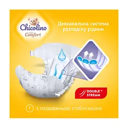 Підгузки Chicolino Soft comfort Розмір 6 (16+-кг) 28 шт (4820204703561) - мініатюра 2