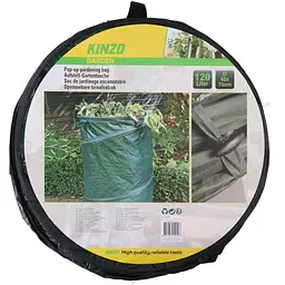 Мішок садовий складаний Kinzo Garden 120 л 45х75 см - мініатюра 4