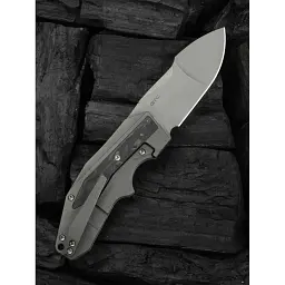 Ніж Weknife Coral, Stonewash, титан/Carbon Fiber (WE24044-2) - мініатюра 11