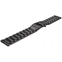 Ремінець DK CDK для Xiaomi Amazfit GTR 42mm 20mm Metal Fitlink Steel Watch Band (012873) (black) - мініатюра 7