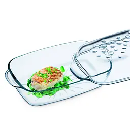 Гусятниця Simaх з кришкою для приготування без масла, 3,2 л (7356/7366 / P) - мініатюра 2