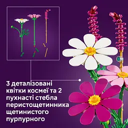 Конструктор LEGO Botanicals Квіти космеї (11514) - мініатюра 10