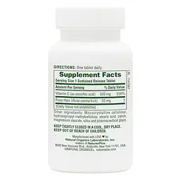 Вітаміни та мінерали NaturesPlus Vitamin C 500 mg 90 таблеток - мініатюра 2