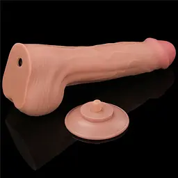 Фалоімітатор 11.5'' King Sized Sliding Skin Dual Layer Dong LOVETOYS 66-LV317051 100411 - мініатюра 2