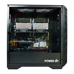 Двопроцесорна робоча станція Power Up #452 Xeon E5 2699 v4 x2/32 GB/SSD 512 Gb/NVIDIA Quadro P2000 5 Gb - мініатюра 2