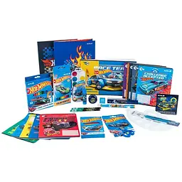 Набір канцтоварів першокласника  Kite Hot Wheels HW-S01,  28 предметів