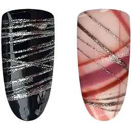 Гель павутинка PNB UV/LED Web Gel Silver 5 мл - мініатюра 3
