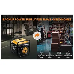 Генератор maXpeedingRODS MXR4500i (3,5 kW), 220V, 50Hz, 7.5л, ручний запуск (mxr4500i) - мініатюра 6