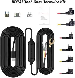 Кабель режиму паркування DDPai Type-C Hardwire Kit Xiaomini 5 - мініатюра 8