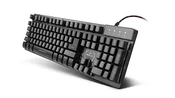 Клавіатура Real-el Comfort 7090 Backlit Чорний (EL123100031) - мініатюра 3