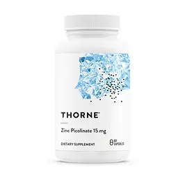 Цинк піколінат 15 мг Thorne Zinc Picolinate 15 mg - 60 caps