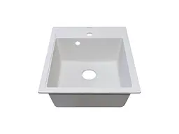 Кухонна мийка Adamant Brick 460x515x200 білий 000000464, Білий - мініатюра 2