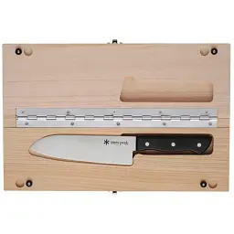 Ніж кухоний Snow Peak CS-208 Cutting Board Set L + обробна дошка - мініатюра 2