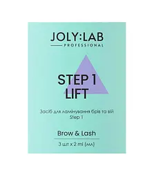 Засіб для ламінування брів та вій Step 1 Joly:Lab 2 мл