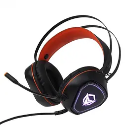 Дротова гарнітура Meetion Gaming Backlit MT-HP020, USB, 2х3.5mm, 1.8m, black - мініатюра 2