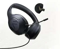 Бездротові навушники Haylou S30 Pro накладні темно сині Bluetooth 5.4 - мініатюра 2