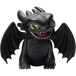 Інтерактивний дракон Dragons Як приборкати дракона Беззубик 10 см чорний (SM66676/6074239) - мініатюра 2