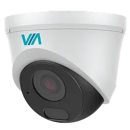 Відеокамера VIA Security 2 Мп IP купольна вулична зі звуком та SD карткою VS-D22AS (2.8мм)