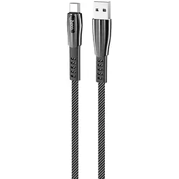 USB Cable Hoco U70 Splendor Type-C Dark Grey 1.2m