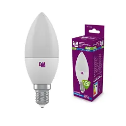 Лампочка ELM C37 5W PA10 E14 4000K (18-0155.)