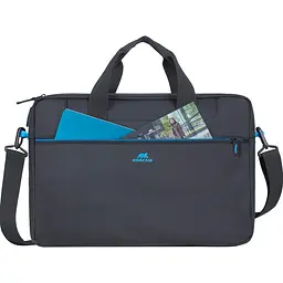 Сумка для ноутбука Rivacase Regent 8057 16" Black [112611] - мініатюра 3