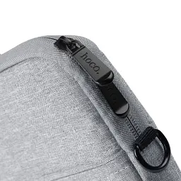 Сумка для ноутбука Hoco GT1 Simple Series Laptop Bag (15.6 inches) Grey - мініатюра 3