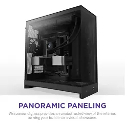 Корпус для ПК NZXT H9 Flow Dual-Chamber All Black (CM-H92FB-01) - мініатюра 7