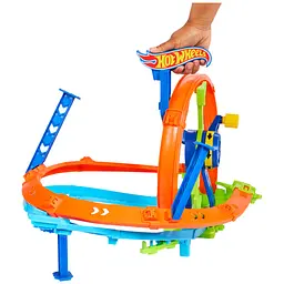 Ігровий набір Hot Wheels Stunt tracks Перегони на віражах (JBX65) - мініатюра 3