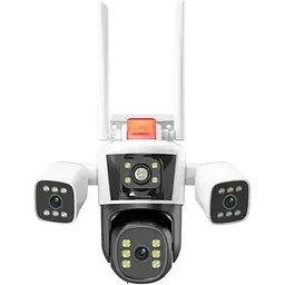IP камера спостереження AMST Wi-Fi 16 Мп 10-Х ZOOM вулична поворотна