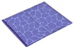 Охолоджувальний килимок для собак і котів Nobby Comfort Cooling Mat синій S 50×40×2 см 62275