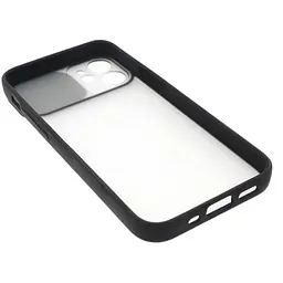 Чохол UFT для iPhone 12 mini силіконовий зі шторкою, що захищає камеру Black - мініатюра 3