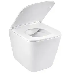 Унітаз підвісний безобідковий Kroner Eifel WHI493436 RIMLESS з сидінням Slim Duroplast / Soft-close / Quick relase (KE493436WHIR) (CV029611) - мініатюра 3