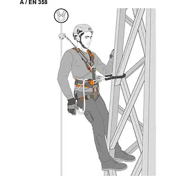 Самостраховка Climbing Technology Finch+ Position Lanyard 15 MT (1053-7L92815H0) - мініатюра 4