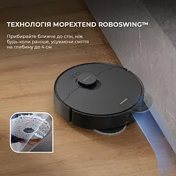 Робот-пилосос миючий Dreame Bot X40 Ultra Black - мініатюра 5