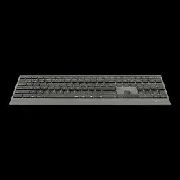 Клавіатура Rapoo E9500M Wireless Black (E9500M Black)