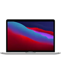 Apple MacBook Pro 13" з Touch Bar Apple M1 (8C CPU/8C GPU), 16 ГБ, 512 ГБ, Сріблястий (Grade C) Seller Refurbished - мініатюра 1