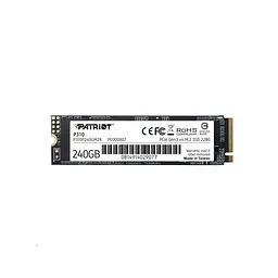 Накопичувач SSD M.2 Patriot P310 240GB NVMe 2280 PCIe 3.0 3D TLC (P310P240GM28) - мініатюра 2