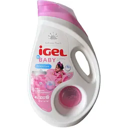 Дитячий гель для прання iGEL Baby Sensitive для чутливої шкіри 4 л