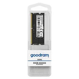 SoDIMM 16Gb DDR5 4800 MHz GoodRAM, Retail - мініатюра 4