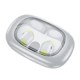 Бездротові навушники TWS Hoco EA1, відкриті, BT5.3, 90mAh, 500mAh, 10h, gray - мініатюра 3