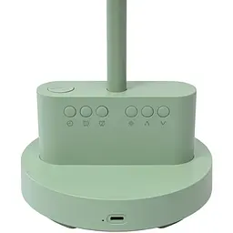 LED лампа настiльна Videx VL-TF24G 8W 4000K з акумулятором та RGB зелена (VL-TF24G) - мініатюра 4