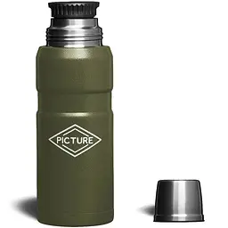 Термос Picture Organic Campie 600 Green (1012-ACC156B) - мініатюра 3