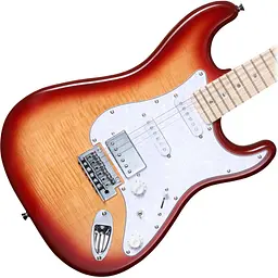 Електрогітара Mooer MSC30 Pro Sunset Red - мініатюра 4