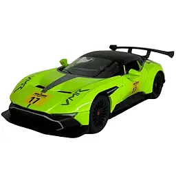 Колекційна металева модель автомобіля АвтоЕксперт Aston Martin Vulcan AMR Pro з інерцією, світлом та звуком 1:24