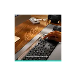 Клавіатура Logitech Slim Solar+ Bluetooth Graphite (920-013764) - мініатюра 2