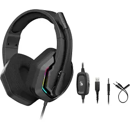 Навушники A4Tech Bloody G260p Black (4711421996648) - мініатюра 7